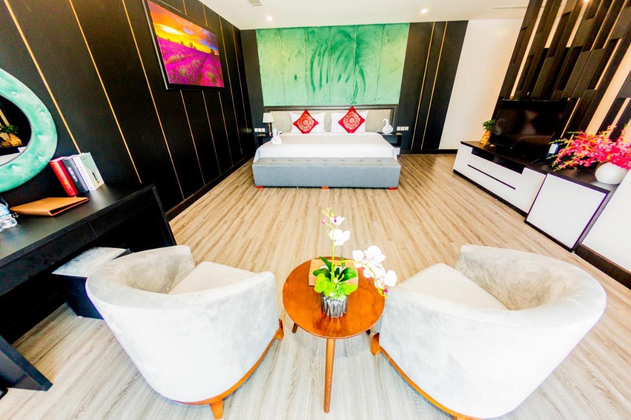 Diamond Hotel Van Don Cam Pha エクステリア 写真