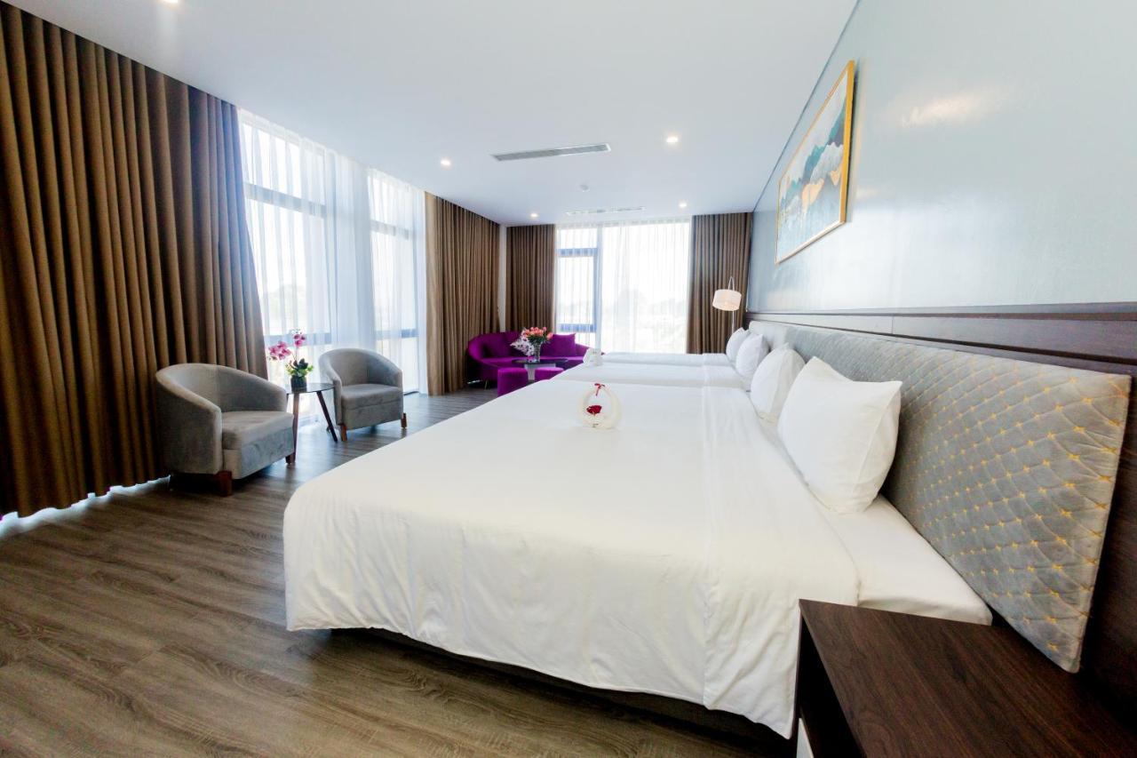 Diamond Hotel Van Don Cam Pha エクステリア 写真