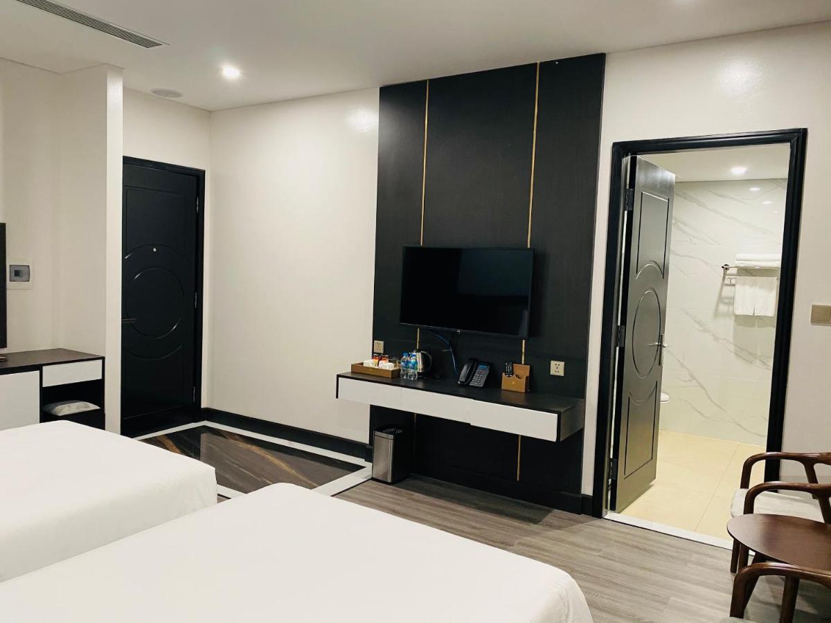 Diamond Hotel Van Don Cam Pha エクステリア 写真