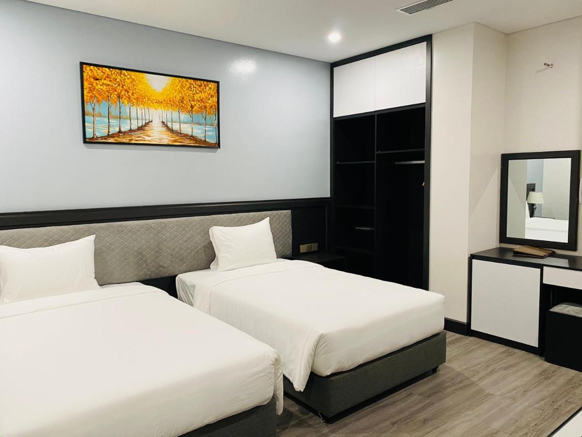 Diamond Hotel Van Don Cam Pha エクステリア 写真